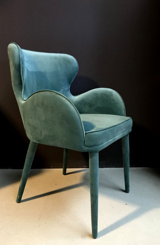 ES 124-B, Dining chair - Praag- - stoelen voor eetkamer tafel - banken, fauteuils, stoelen sofa's - Frederique Interieur